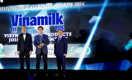 Vinamilk được vinh danh tại giải thưởng doanh nghiệp trách nhiệm châu Á
